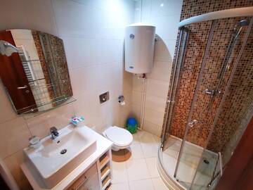 Фото номера Апартаменты с 2 спальнями и видом на море Апарт-отели Apartamente Gala Residence Eforie Nord г. Эфорие-Норд 3
