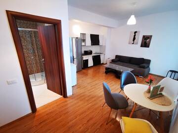 Фото номера Апартаменты с 2 спальнями и видом на море Апарт-отели Apartamente Gala Residence Eforie Nord г. Эфорие-Норд 10