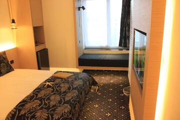 Фото номера Двухместный номер &quot;Премиум&quot; с частичным видом на море Отель Aqvatonic Hotel - Steaua de Mare г. Эфорие-Норд 6