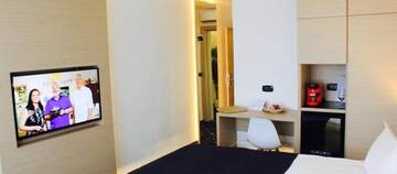 Фото номера Двухместный номер с 1 кроватью с видом на море Отель Aqvatonic Hotel - Steaua de Mare г. Эфорие-Норд 3